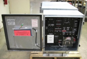 C.P. Sentinel Rectifier in Hot-Dipped Galvanized Advantage Oil Series Enclosure with Instrument End-Housing Enclosure